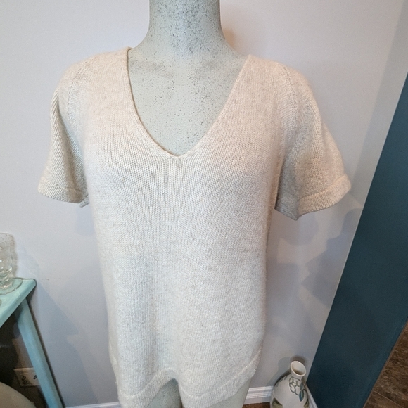 MaxMara V-neck sweater twin set in soft wool, viscose & cashmere Size XL - Picture 6 of 17